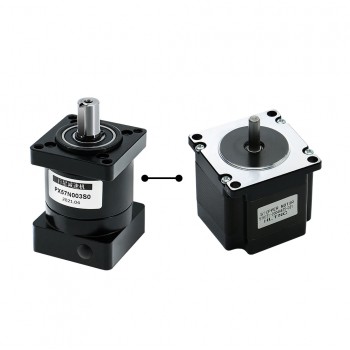 Reductor de Velocidad Planetario PX57 para Motor Paso a Paso Nema 23 Eje de Entrada de 8 mm