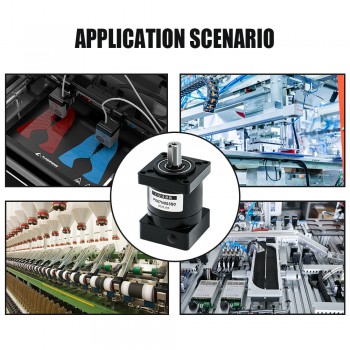 Reductor de Velocidad Planetario PX57 para Motor Paso a Paso Nema 23 Eje de Entrada de 8 mm