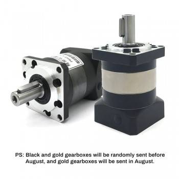 Reductor Planetario con Engranaje Helicoidal para Motor Paso a Paso Nema 23 o Servo de 60 mm
