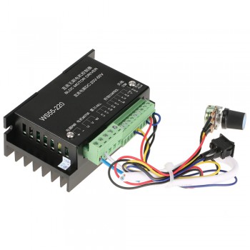 WS55-220 Controlador para Motor DC Trifásico Sin Escobillas 20–50V 12A
