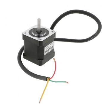 Oukeda Motor Paso a Paso NEMA 17 1.2° 32 N·cm 3 Fases 1.5 A 5.4 VDC con Eje D-Cut 42×42 mm