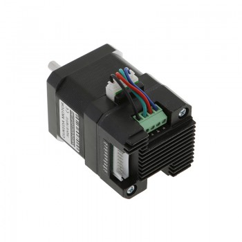 OUKEDA Motor Paso a Paso Integrado Nema 17 con Controlador 1.8° 0.44 N·m 1.68 A 2 Fases 12–40 VDC