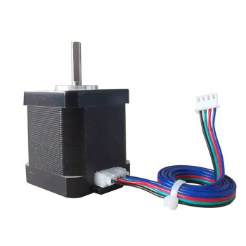 Oukeda Motor Paso a Paso NEMA 17 1.8° 59 N·cm 2 A con Eje D-Cut para Impresora 3D