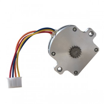 Oukeda Motor paso a paso plano Nema 11 con caja reductora 1.8° 2 fases 2.5Ncm 4 hilos