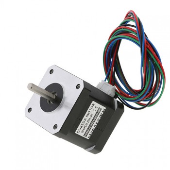 Oukeda Motor Paso a Paso Nema 17 Alta Temperatura 1.8° 60 N·cm Clase de Aislamiento B 180 °C