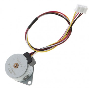 Oukeda Motor Paso a Paso PM25 con Imán Permanente 2 Fases 1.8° 1 A 12 N·cm 36.5×36.5 mm