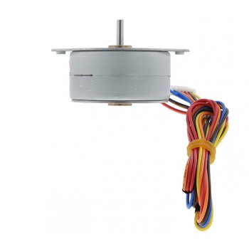 Oukeda Motor Paso a Paso PM42 con Imán Permanente 7.5° 4.9 N·cm Φ42 mm 12 V 6 Cables