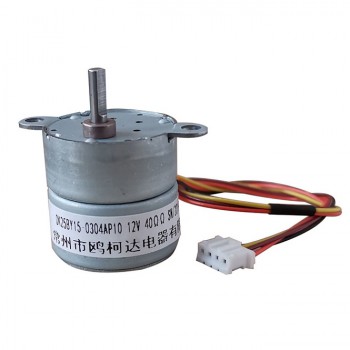 Oukeda Motor Paso a Paso PM con Caja Reductora 5:1 / 10:1 7.5° 12 V 2 Fases Φ25 mm