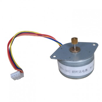 Oukeda Motores Paso a Paso de Imán Permanente PM para Impresora 7.5° 2.45 N·cm 12 V 2 Fases Φ35 mm