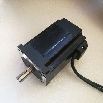 Oukeda Motor Eléctrico BLDC 24 V 850 W 3500 RPM 270 N·cm Trifásico Φ86 mm con chavetero