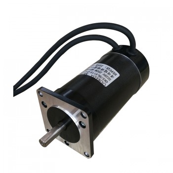 Oukeda Motor BLDC Trifásico Motor de CC sin Escobillas 24 V 200 W 4000 RPM 47 N·cm Φ57 mm
