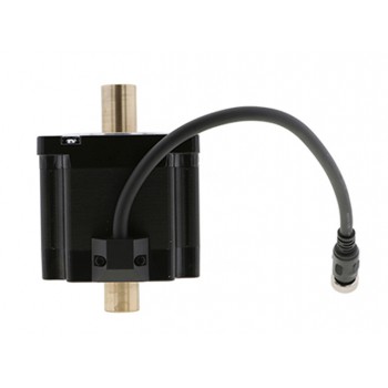 Oukeda Motor paso a paso Nema 34 bipolar eje hueco 1.8° 4.5Nm 6.0A 2.1V doble eje 4 hilos