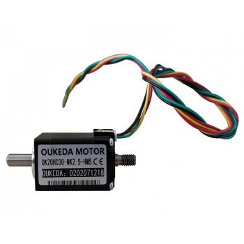 Oukeda Motor Paso a Paso con Eje Hueco NEMA 8 1.8° 1.8 N·cm para Máquina de Colocación