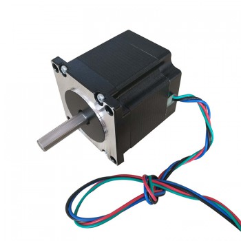 Oukeda Motor Paso a Paso NEMA 23 1.8° 12.35 N·cm 2 Fases 57×57 mm Eje D-Cut