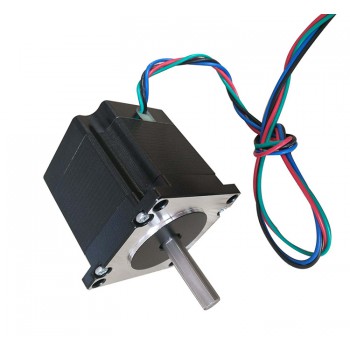 Oukeda Motor Paso a Paso NEMA 23 1.8° 12.35 N·cm 2 Fases 57×57 mm Eje D-Cut