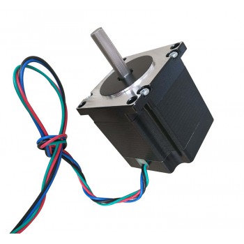 Oukeda Motor Paso a Paso NEMA 23 1.8° 12.35 N·cm 2 Fases 57×57 mm Eje D-Cut