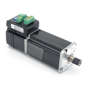 JMC Servomotor AC Integrado Nema 23 con Freno 400 W 48 V 1.27 N·m 3 Fases 3000 RPM 60×60 mm