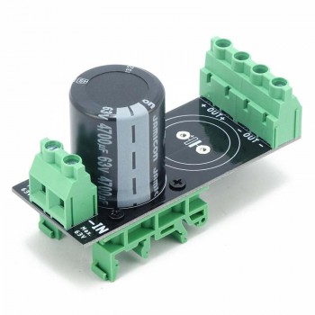 Módulo de Condensador de Búfer JMC 4700 µF / 63 V para Montaje en Carril DIN