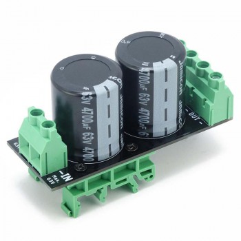 Módulo de Condensador de Búfer 9400 µF / 63 V para Montaje en Carril DIN