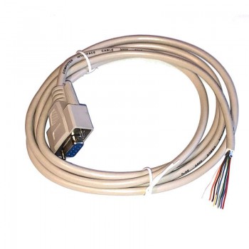 Cable de Conexión RS232 de 3 Metros con Conector SUBD-9 de 9 Pines Compatible con Servo JMC