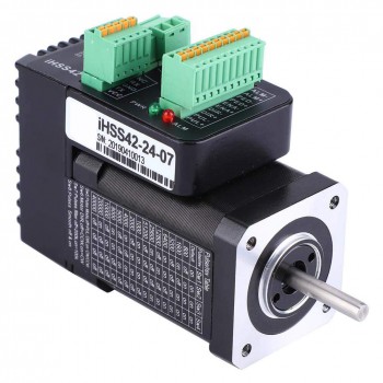 JMC Motor Paso a Paso Integrado en Bucle Cerrado Nema 17 1.8° 0.7 N·m 24 V 2 Fases 42×42 mm Híbrido Tipo Servo