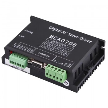 MCAC706 Driver Digital de Servomotor AC 200 W 6 A 20–70 V para Motor sin Escobillas