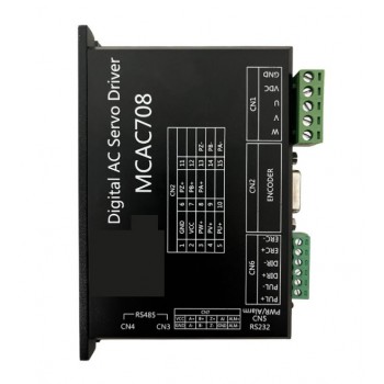 MCAC708 Controlador Digital de Servomotor AC 10 A 24–50 V para Motor AC