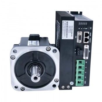 Kit de Motor Servo DC 1500 W con Controlador 48 V 4.78 N·m 3000 RPM con Encoder de 2500 Líneas