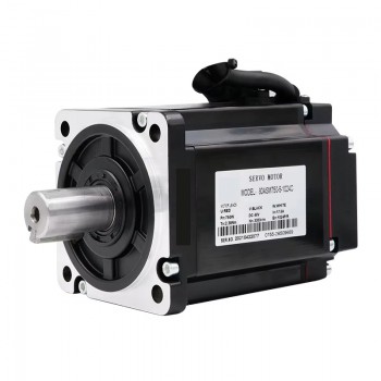 Motor Servo DC 750 W 48 V 2.39 N·m con Encoder de 1024 Líneas 80×80 mm