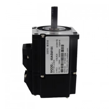 Motor Servo DC 100 W 36 V 4.0 A 0.318 N·m 3000 RPM con Encoder de 2500 Líneas 60×60 mm