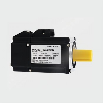 Motor Servo DC 200 W 36 V 7.6 A 0.63 N·m 3000 RPM 3 Fases con Encoder de 2500 Líneas 60×60 mm