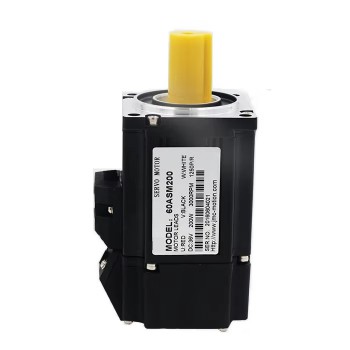 Motor Servo DC 200 W 36 V 7.6 A 0.63 N·m 3000 RPM 3 Fases con Encoder de 2500 Líneas 60×60 mm