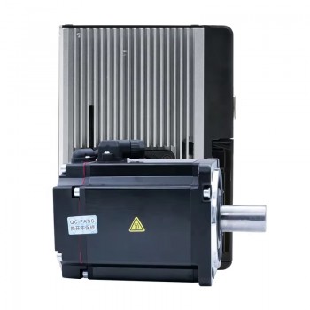 Kit de Motor Servo DC 750 W con Controlador 2.39 N·m 48 V con Encoder de 1024 Líneas 80×80 mm