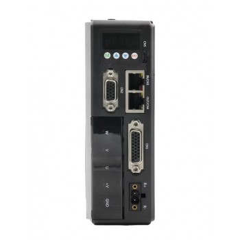 Kit de Motor Servo DC 750 W con Controlador 2.39 N·m 48 V con Encoder de 1024 Líneas 80×80 mm