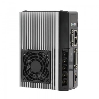 Kit de Motor Servo DC 750 W con Controlador 2.39 N·m 48 V con Encoder de 1024 Líneas 80×80 mm