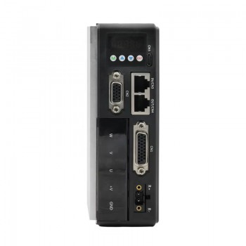 Kit de Motor Servo DC 400 W con Controlador 1.27 N·m 48 V con Encoder de 1024 Líneas 60×60 mm
