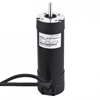 Motor Servo DC Sin Escobillas 180 W 36 V – 0.6 N·m 3400 RPM Φ57 mm para Impresoras Inkjet