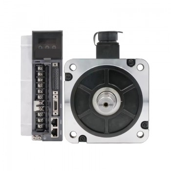 Kit de servomotor y controlador de CA de 1500 W con freno y codificador magnético absoluto de 17 bits, 4,78 Nm, 5,6 A, 130 x 130 mm