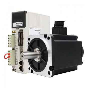 Kit de Motor Servo AC 1500 W con Freno + Controlador 9.55 N·m 1500 RPM 6.2 A con Encoder Magnético de 17 Bits