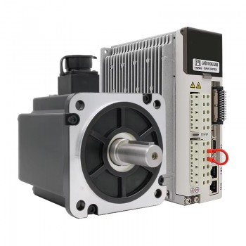 Kit de Motor Servo AC 1500 W con Freno + Controlador 9.55 N·m 1500 RPM 6.2 A con Encoder Magnético de 17 Bits