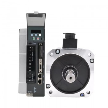 Kit de Motor Servo AC 2.3 kW + Controlador 14.64 N·m 1500 RPM 12.3 A con Encoder Absoluto de 17 Bits