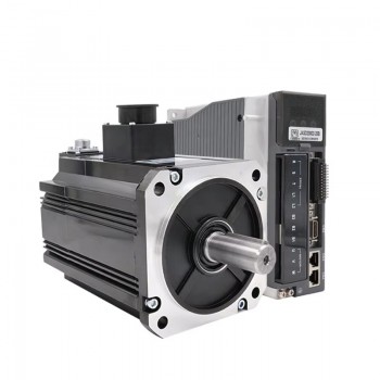 Kit de Motor Servo AC 1500 W con Freno 7.16 N·m 2000 RPM 7.2 A con Encoder Absoluto de 17 Bits