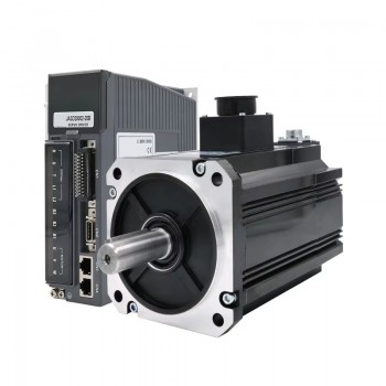Kit de Motor Servo AC 1500 W con Freno 7.16 N·m 2000 RPM 7.2 A con Encoder Absoluto de 17 Bits
