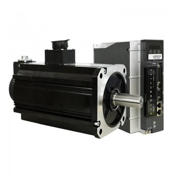 Kit de Servomotor AC 3000 W con Freno 14.32 N·m 2000 RPM 13.6 A con Encoder de 17 Bits 130×130 mm