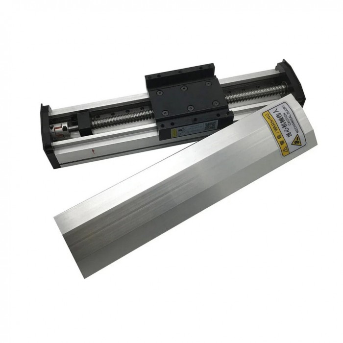 Etapa de Translación Lineal Manual QMF90 Totalmente Sellada con Husillo a Bolas (10-70kg) para Módulo Guía Lineal CNC