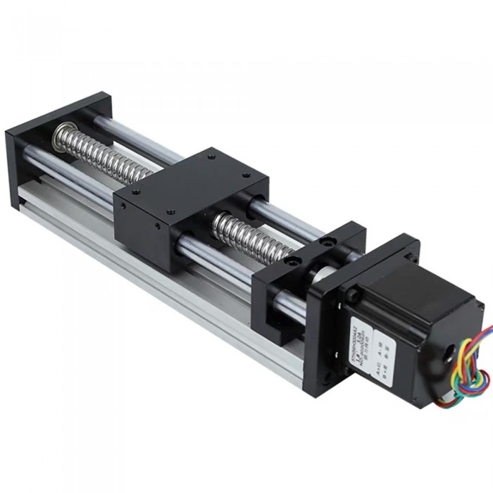 Módulo de Movimiento Lineal CNC Eléctrico con Husillo a Bolas 1605 y Motor Paso a Paso NEMA23 57 mm Módulo de Movimiento Lineal CNC Eléctrico con Husillo a Bolas 1605 y Motor Paso a Paso NEMA23 57 mm