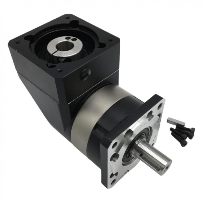 PVF120 Reductor Planetario Cuadrado Ángulo Recto para Motor Paso a Paso Nema 42 / Servomotor 100‑130mm PVF120 Reductor Planetario Cuadrado Ángulo Recto para Motor Paso a Paso Nema 42 / Servomotor 100‑130mm