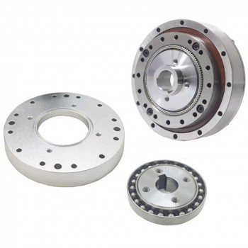 Reductor de engranajes armónicos serie ZXF 31:1 a 160:1 para motor paso a paso/servomotor, brazo robótico CNC