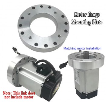 Reductor de engranajes armónicos serie ZXF 31:1 a 160:1 para motor paso a paso/servomotor, brazo robótico CNC