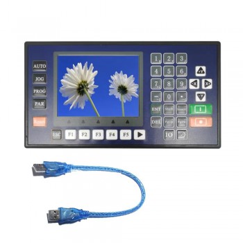 Controlador CNC Programable para Motores Servo/Paso a Paso 2/3/4 Ejes Panel de Control de Velocidad